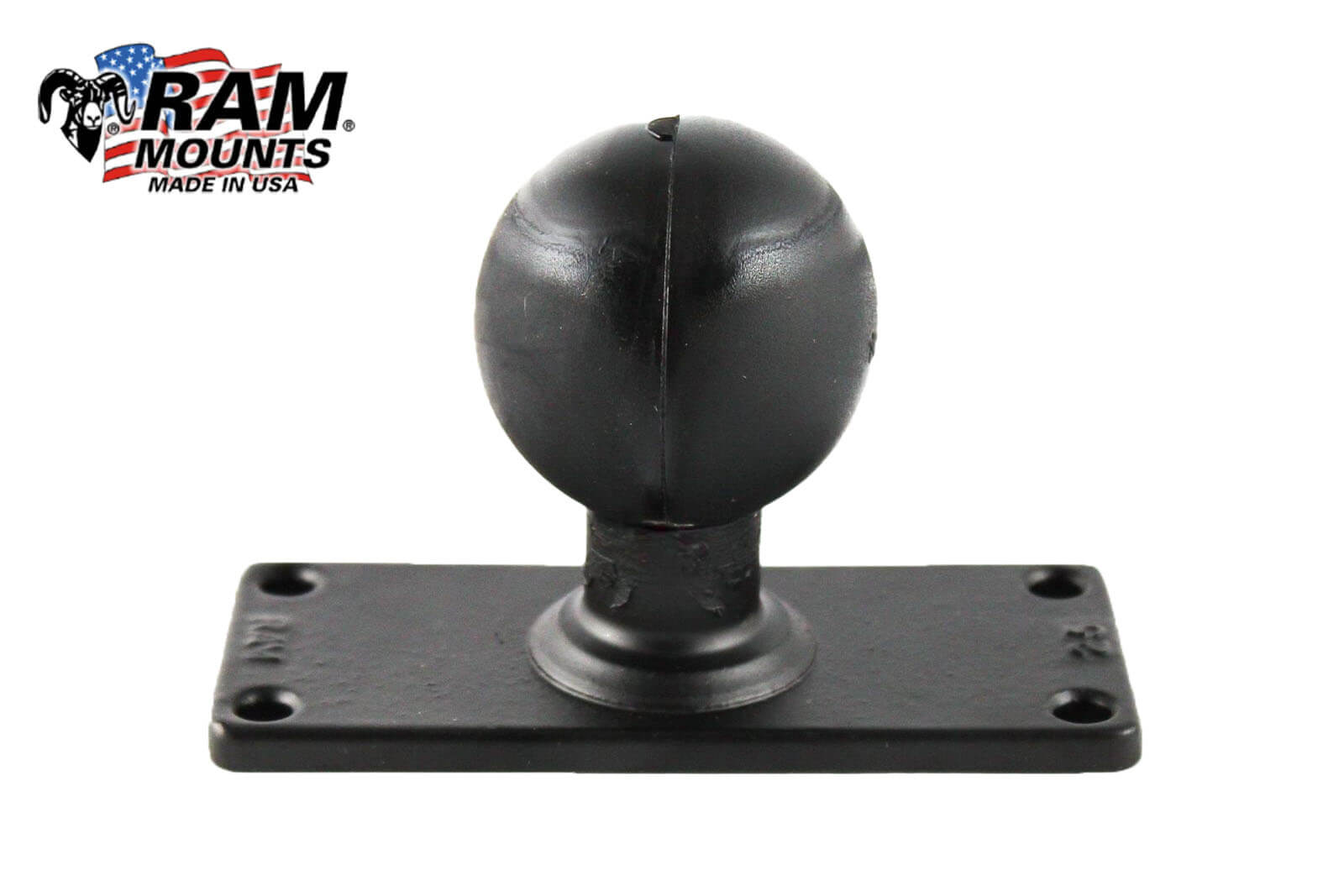 RAM Mount rechteckige Basisplatte mit Kugelverbindung