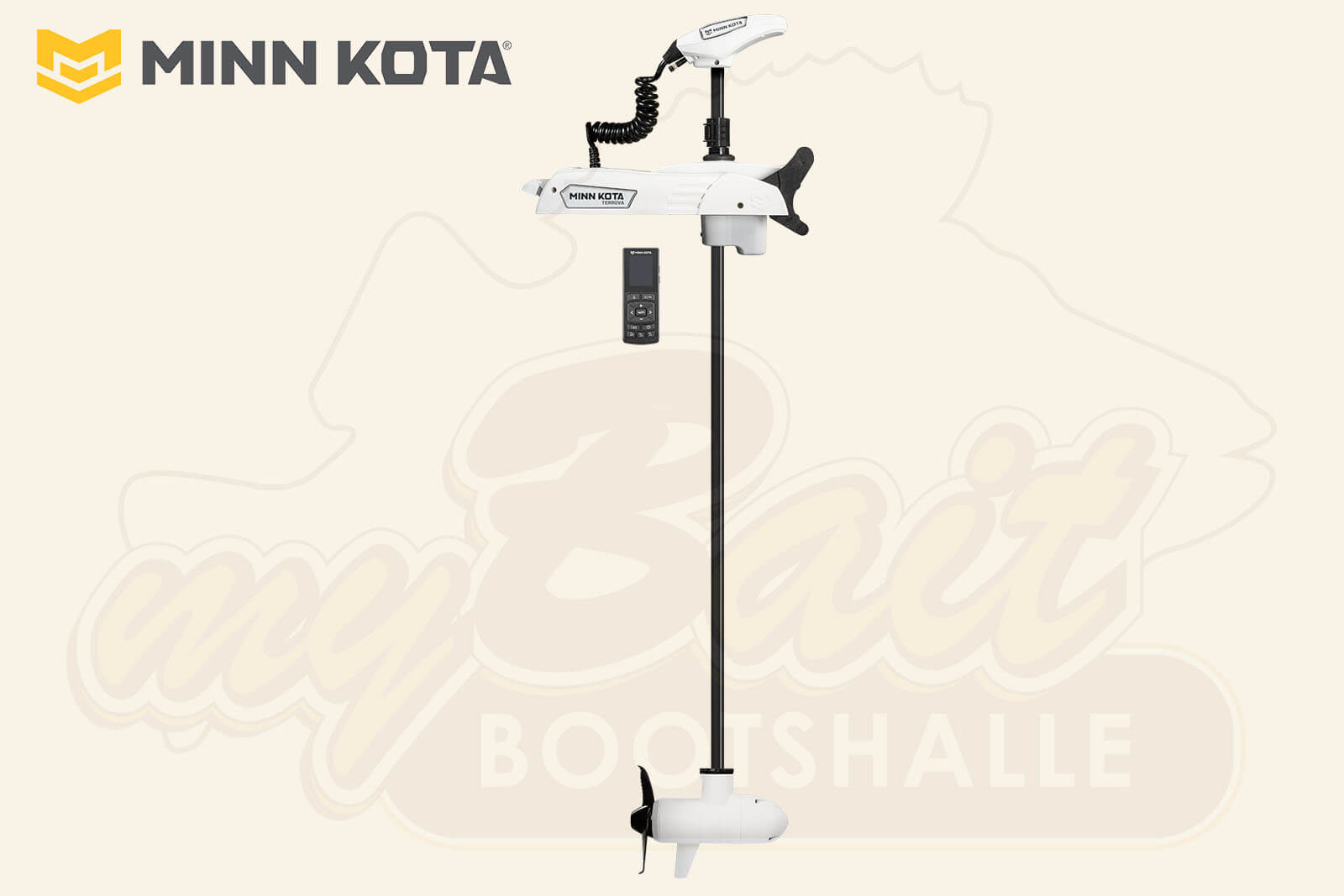 Minn Kota Riptide Terrova QUEST 182cm, weiß komplett