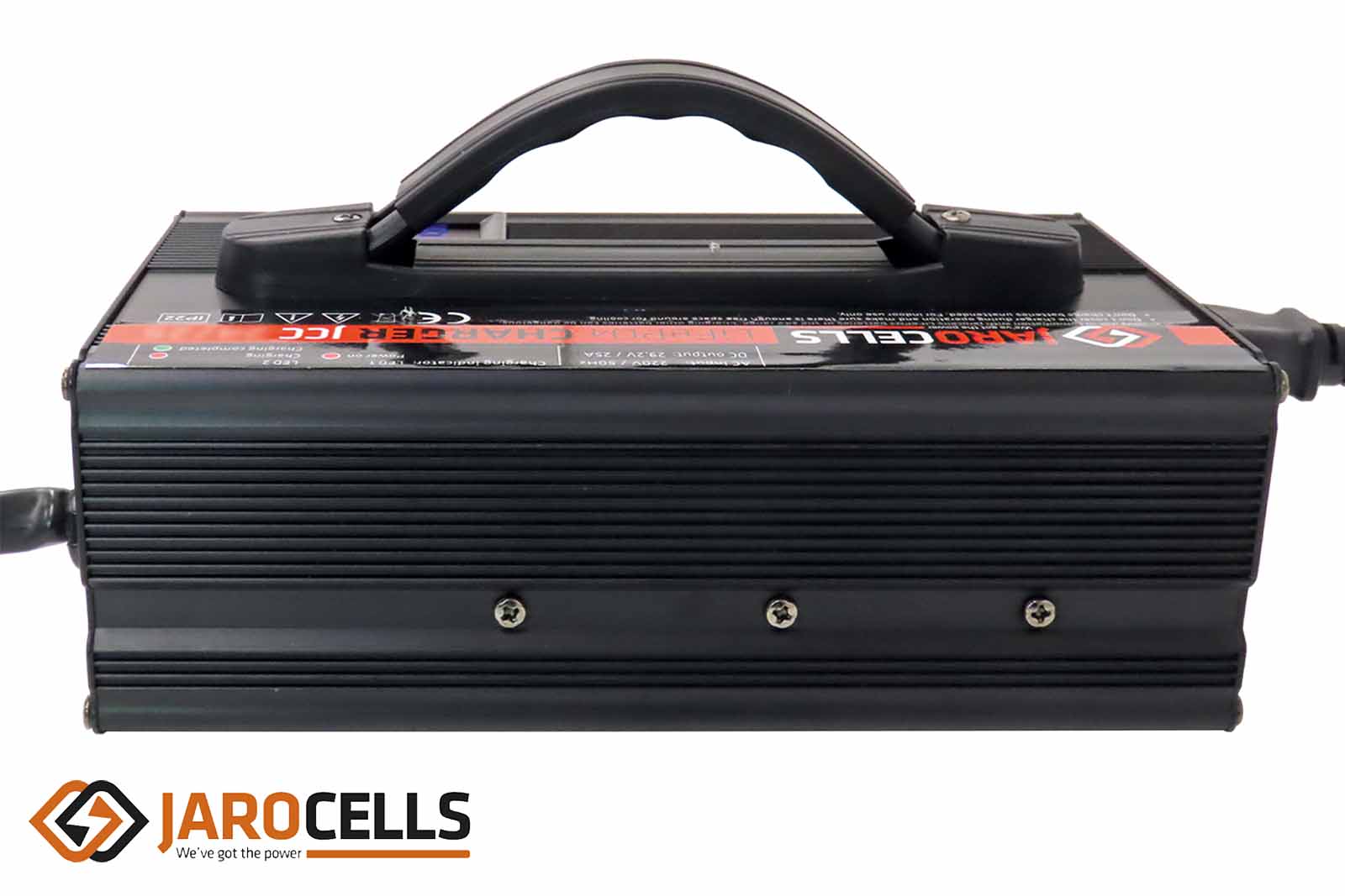 Jarocells LiFePO4 Lithium Ladegerät, Aluminium, IP22