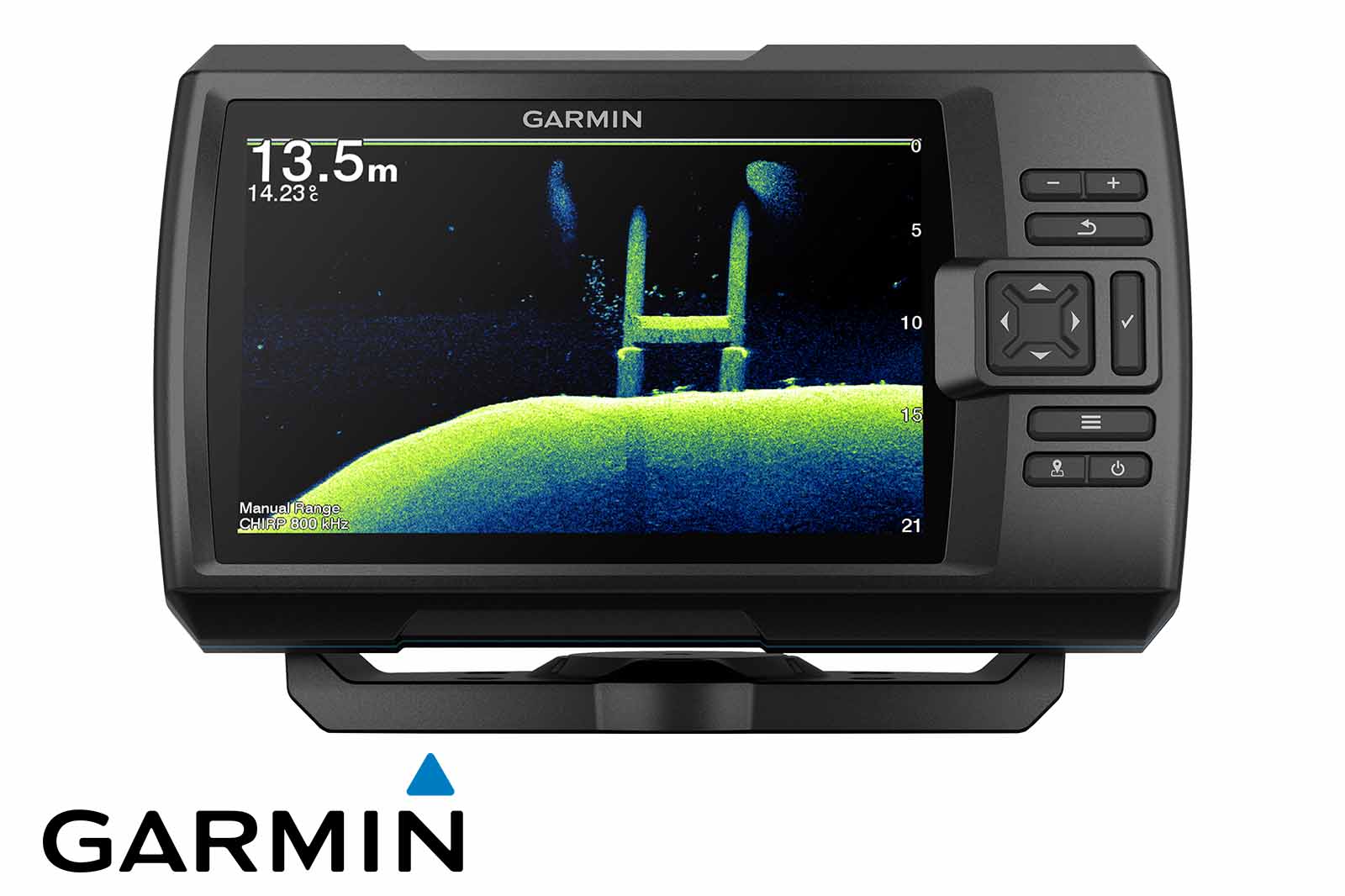 Garmin STRIKER Vivid 7cv Echolot ClearVü Frontansicht