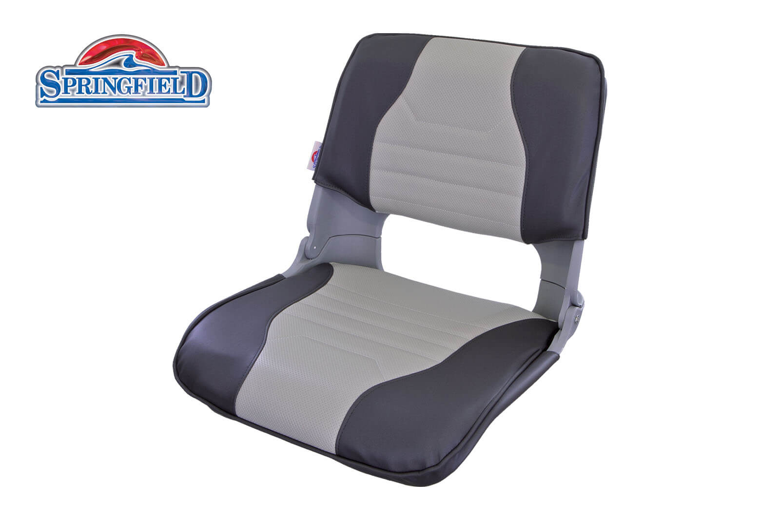 Springfield Marine Skipper Deluxe Bootssitz Grau/Charcoal Ansicht links