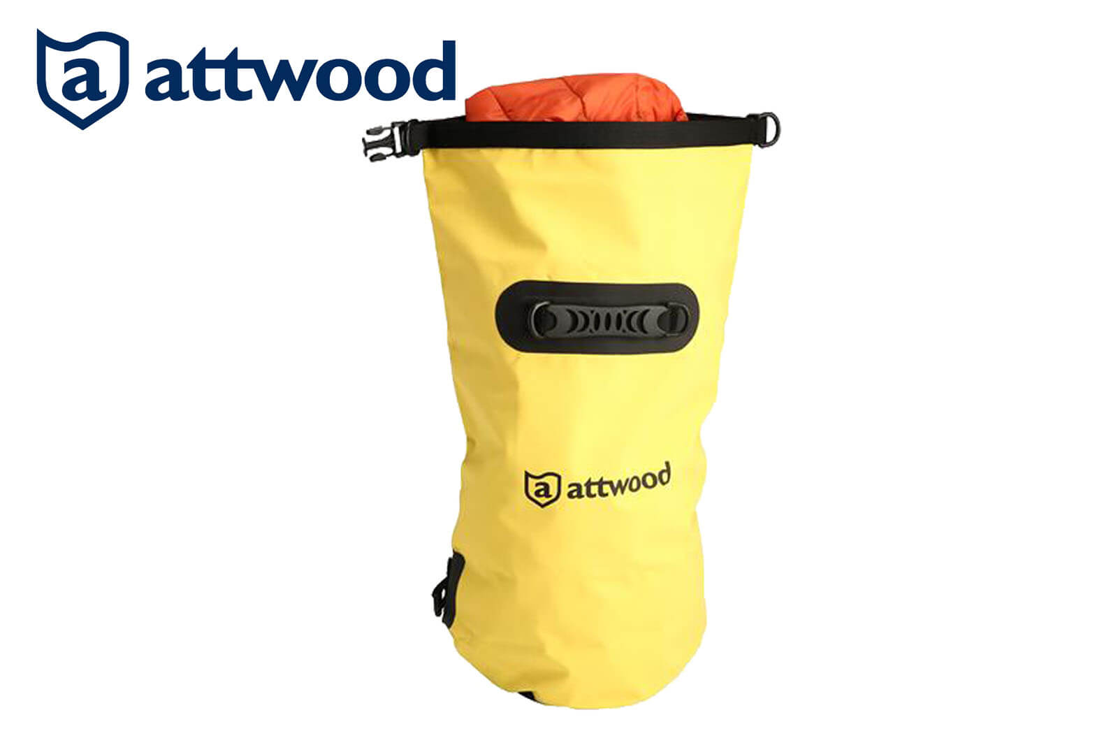 Attwood Dry Bag Trockenbeutel - Vorderseite mit Öffnung