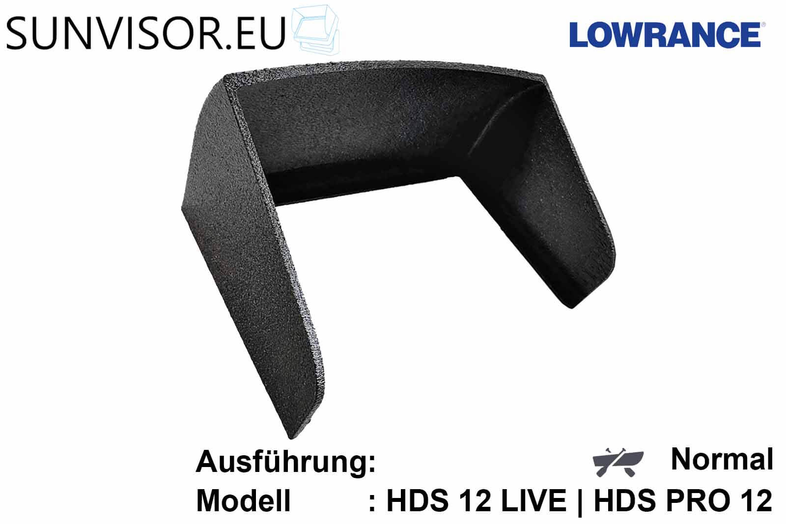 SUNVISOR Sonnenschutz für Lowrance Echolote