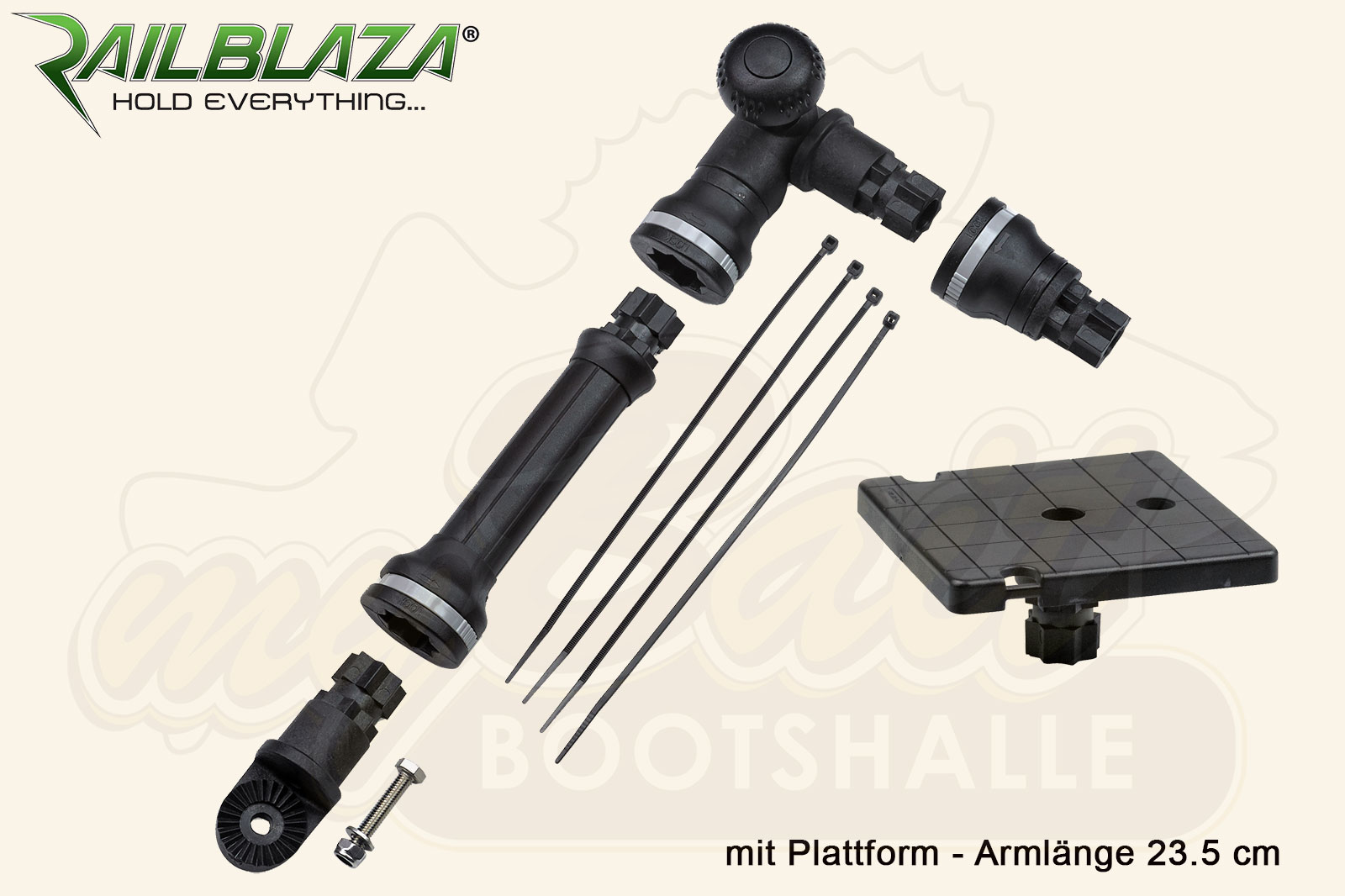 Railblaza Halterungsset für Echolot & Geber