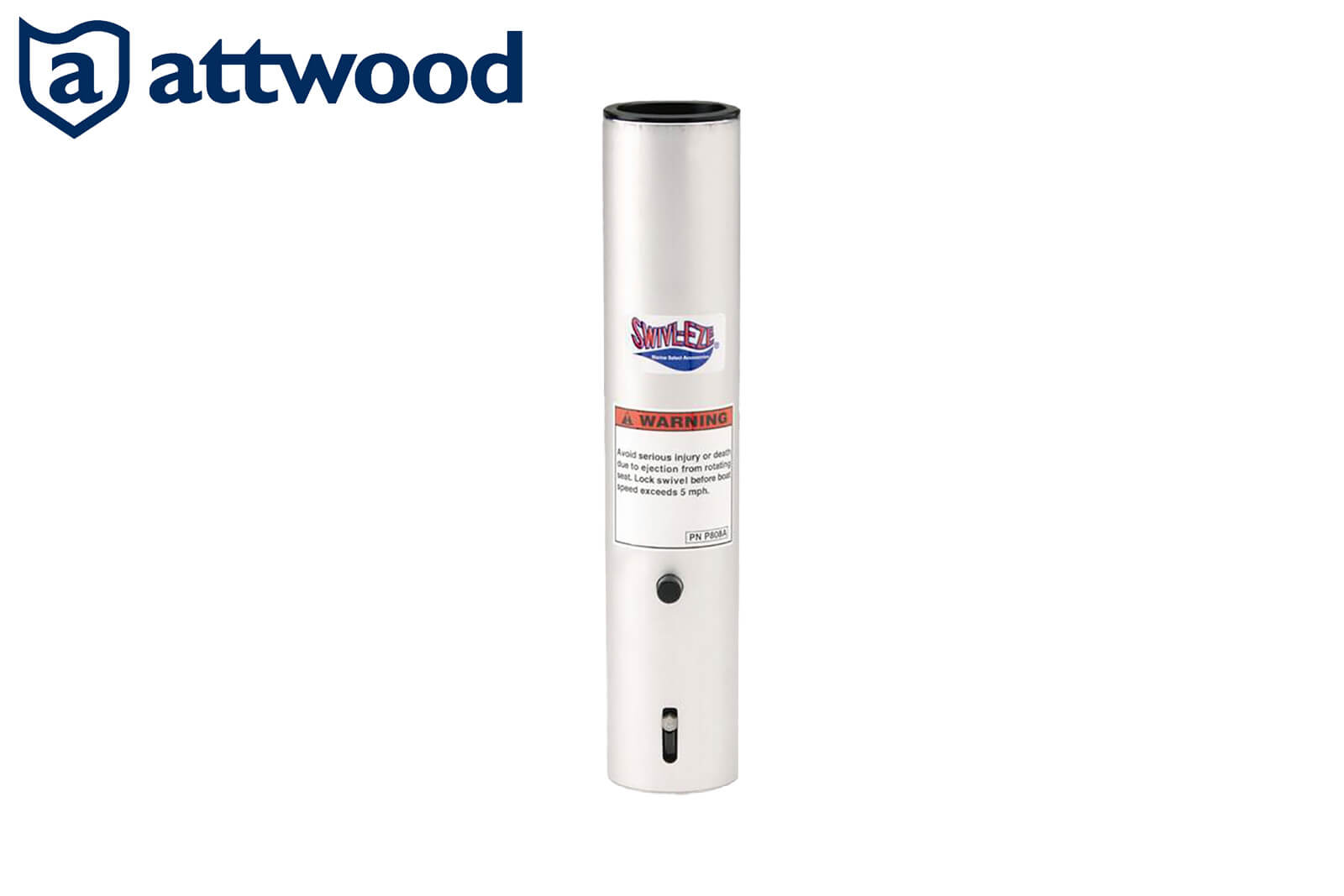 Swivl-Eze LakeSport 238 2-3/8" Extension Post 13" Anodized Finish Stuhlbein von Attwood