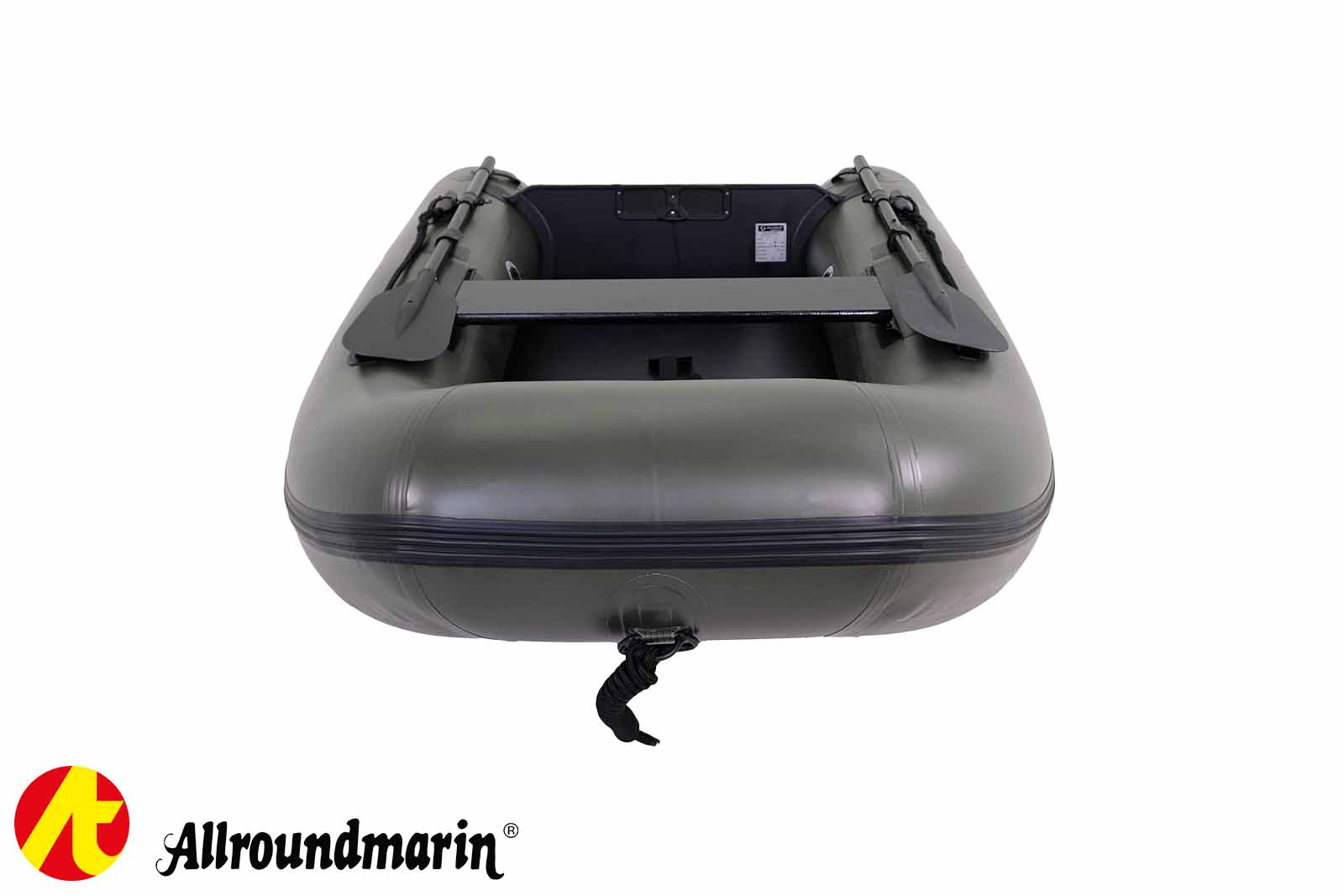 Allroundmarin Scout Schlauchboot 210 mit Luftboden Bugansicht
