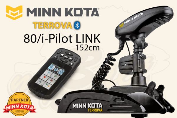 Minn Kota Terrova 80/i-Pilot LINK 152 cm (ohne Fußpedal)