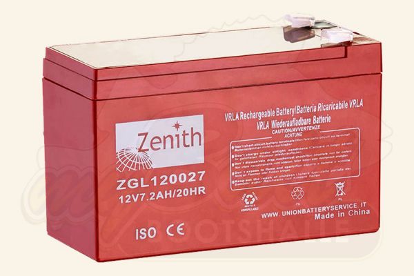 Zenith Echolot Akku 12V 7.2Ah