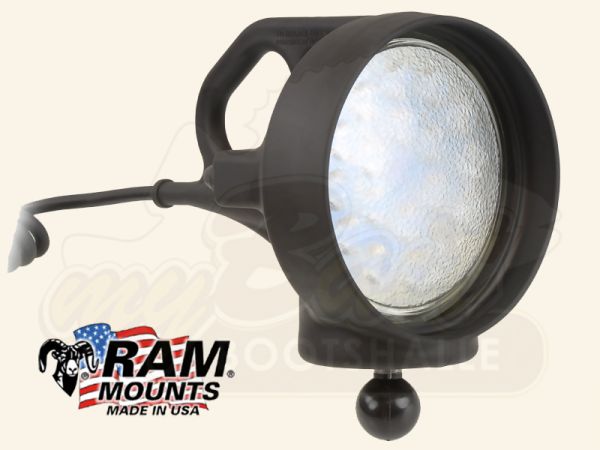 RAM Mounts LED-Strahler Spotlight mit B-Kugel