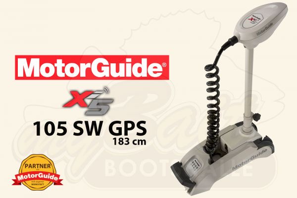 MotorGuide Xi5-105 SW GPS, 183cm Schaft