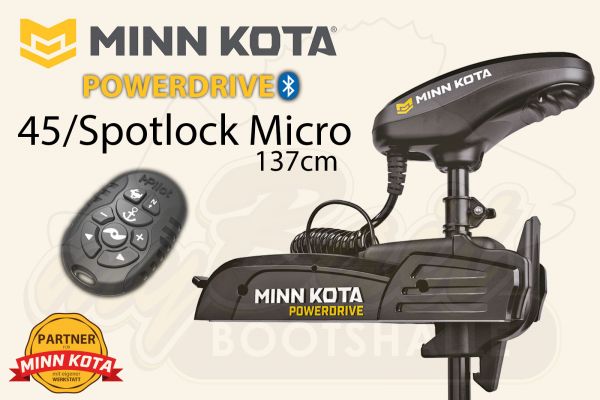 Minn Kota PowerDrive 45 Spotlock Micro 137cm