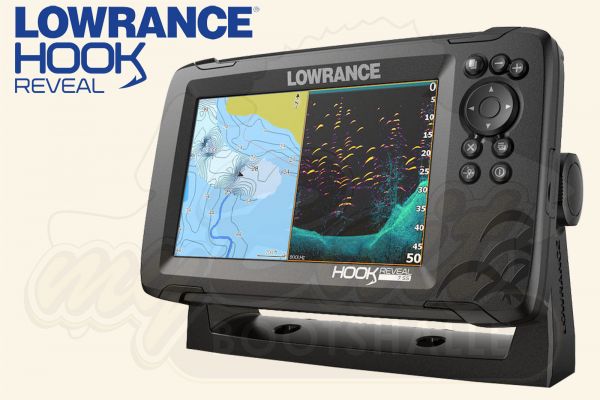 Lowrance HOOK REVEAL 7 83/200 HDI Echolot & Kartenplotter