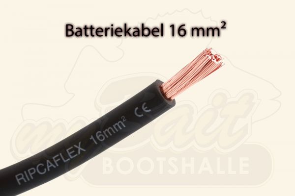 Ripca Batteriekabel 1-adrig Rot & Schwarz