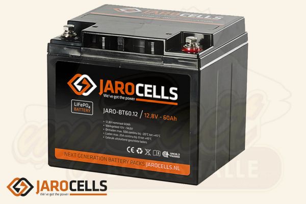 Jarocells Lithium-Ionen-Batterie mit Bluetooth-Batteriecomputer
